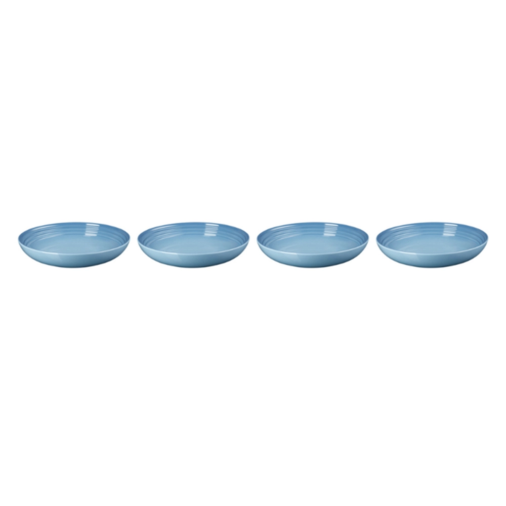 Jogo de Pratos Fundos Le Creuset 22 Cm  - 4 Peças