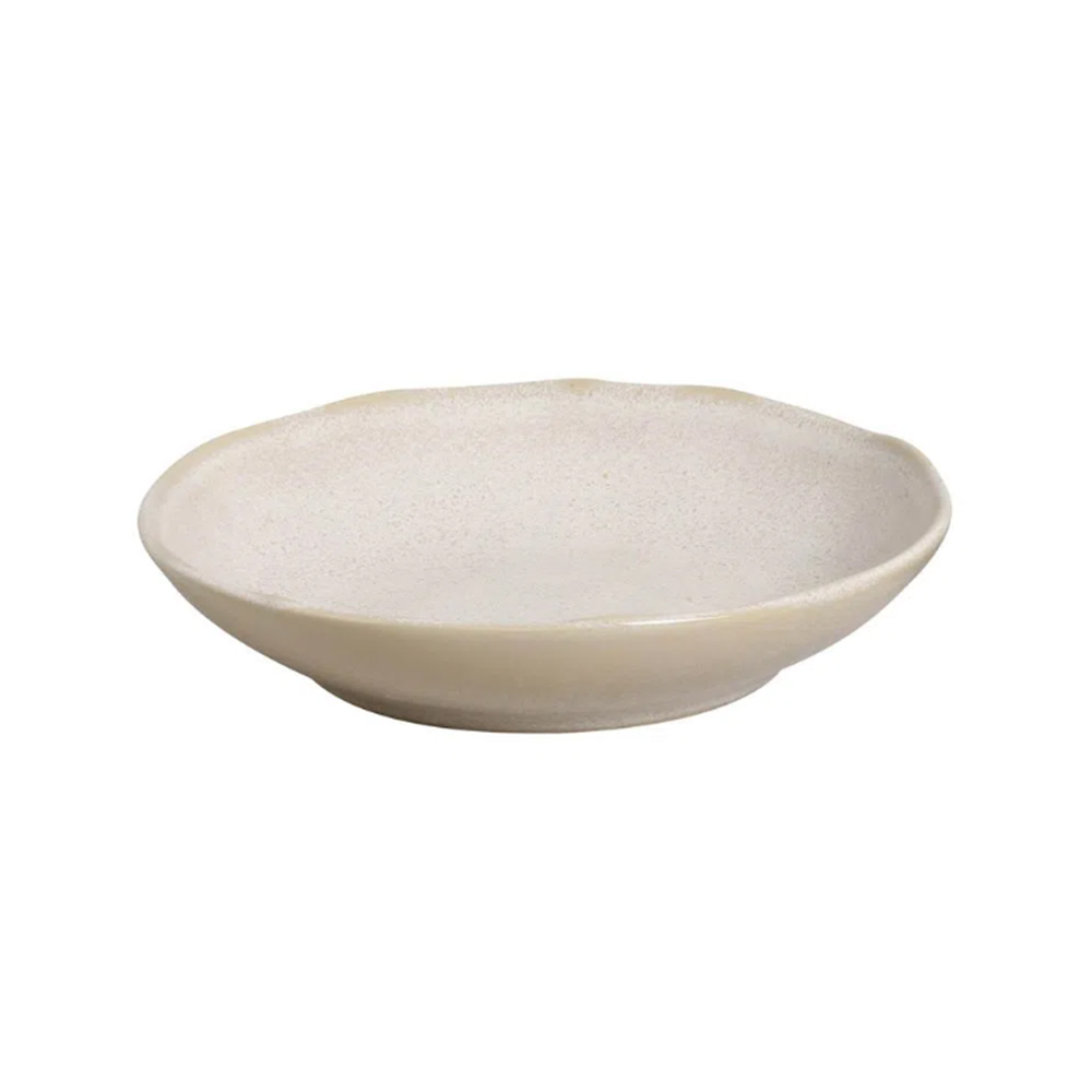 Jogo C/ 6 Pratos Fundos Porto Brasil Bio Latte 22,5 Cm