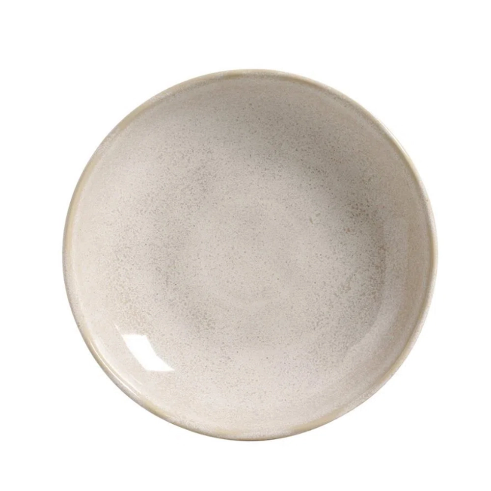 Jogo de Pratos Fundos Porto Brasil Bio Latte 22,5 Cm - 6 Peças Jogo de Pratos Fundos Porto Brasil Bio Latte 22,5 Cm - 6 Peças