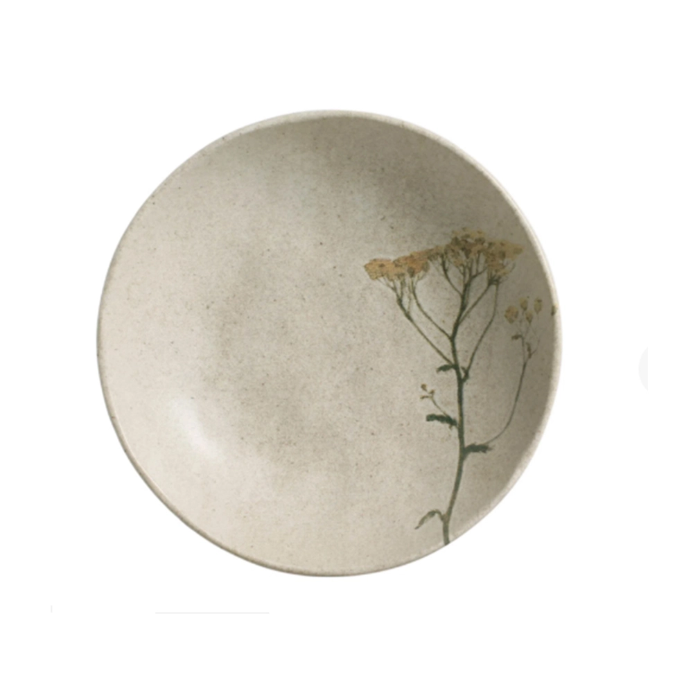 Jogo de Pratos Fundos Porto Brasil Bio Stoneware Campestre 22,5 Cm - 6 Peças Jogo de Pratos Fundos Porto Brasil Bio Stoneware Campestre 22,5 Cm - 6 Peças