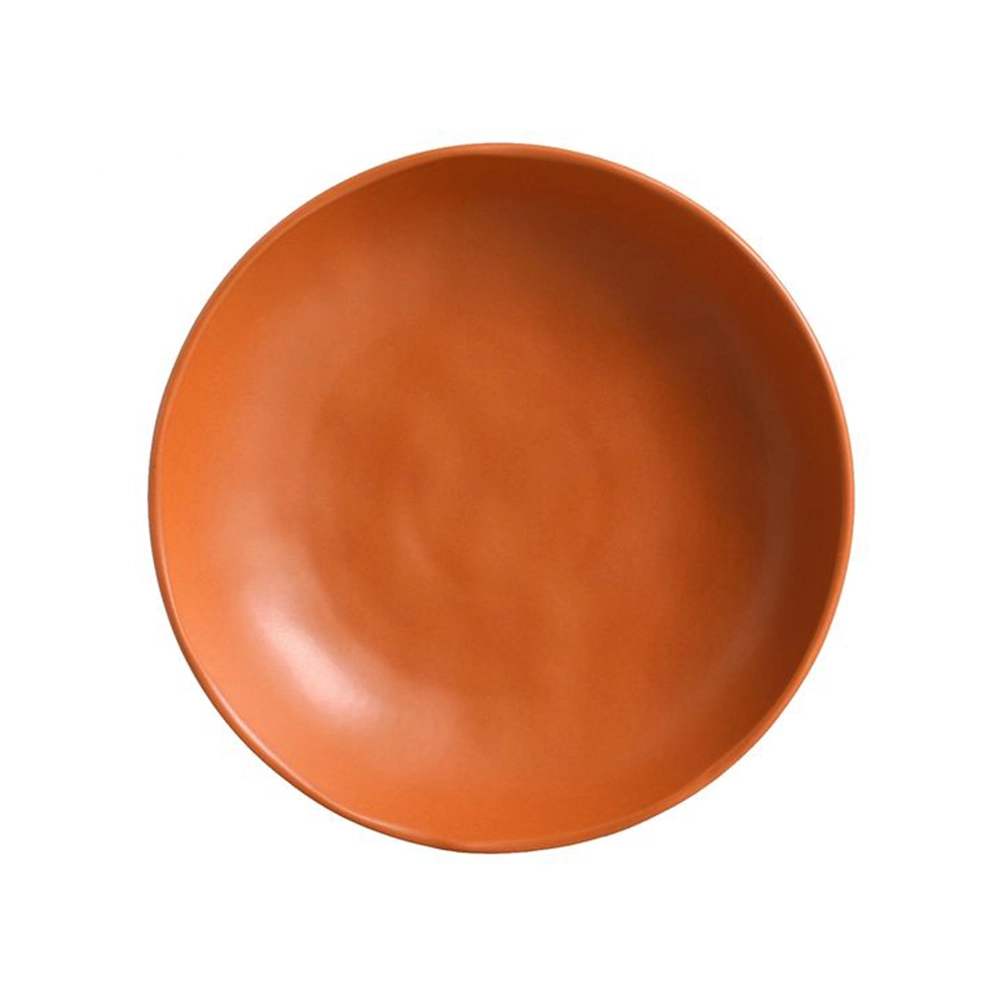 Jogo de Pratos Fundos Porto Brasil Bio Terrakotta 22,5 Cm - 6 Peças Jogo de Pratos Fundos Porto Brasil Bio Terrakotta 22,5 Cm - 6 Peças