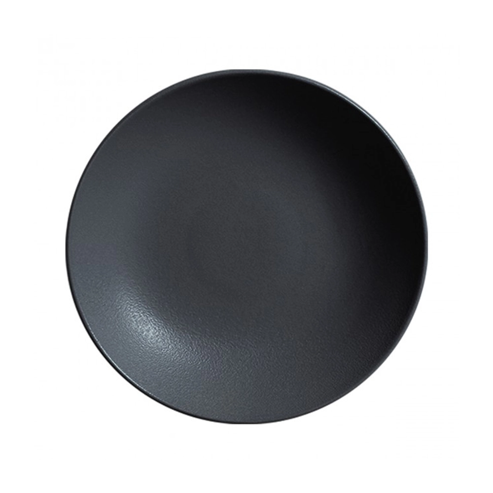 Jogo de Pratos Fundos Porto Brasil Coup Stoneware Charcoal 20,3 Cm - 6 Peças Jogo de Pratos Fundos Porto Brasil Coup Stoneware Charcoal 20,3 Cm - 6 Peças