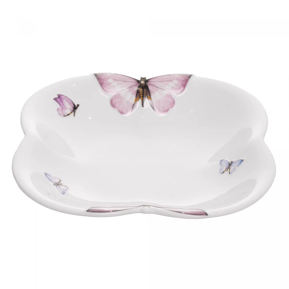 Jogo de Pratos Fundos Wolff Borboletas 19 Cm - 6 Pecas Jogo de Pratos Fundos Wolff Borboletas 19 Cm - 6 Pecas