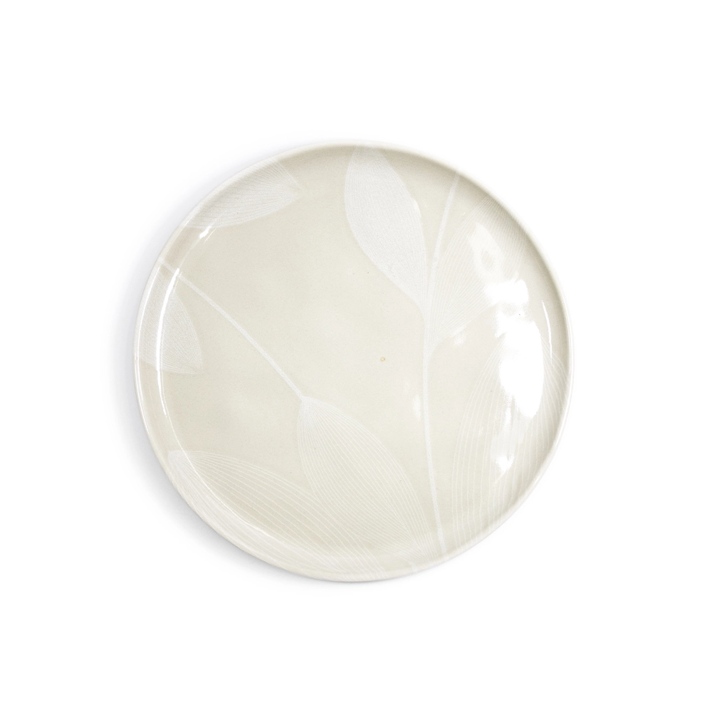 Jogo de Pratos Para Sobremesa Porto Brasil Bio Açucena 21,5 Cm - 6 Peças