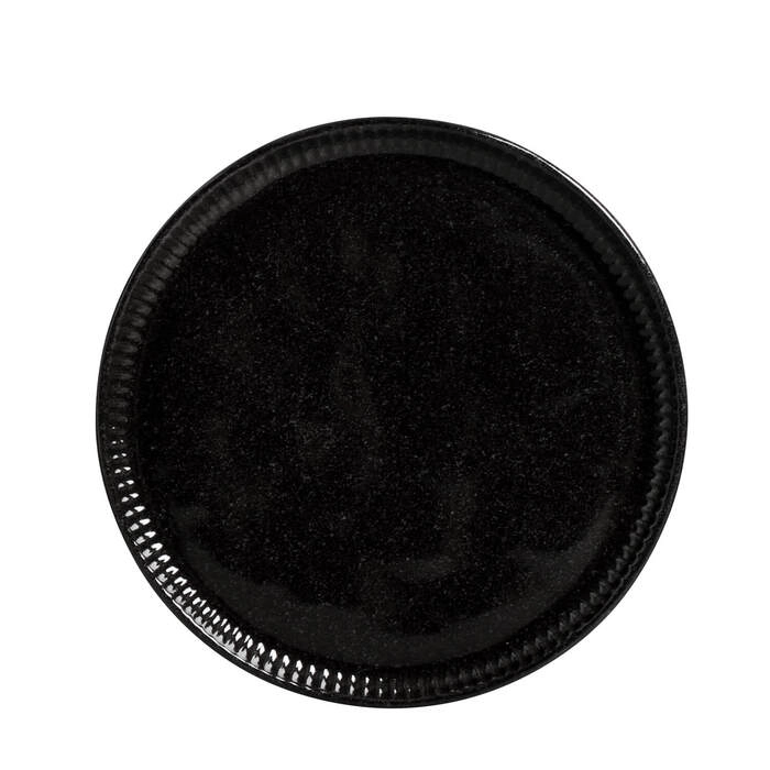 Jogo de Pratos Para Sobremesa Porto Brasil Linhas Black Sand 21,5 Cm - 6 Peças Jogo de Pratos Para Sobremesa Porto Brasil Linhas Black Sand 21,5 Cm - 6 Peças