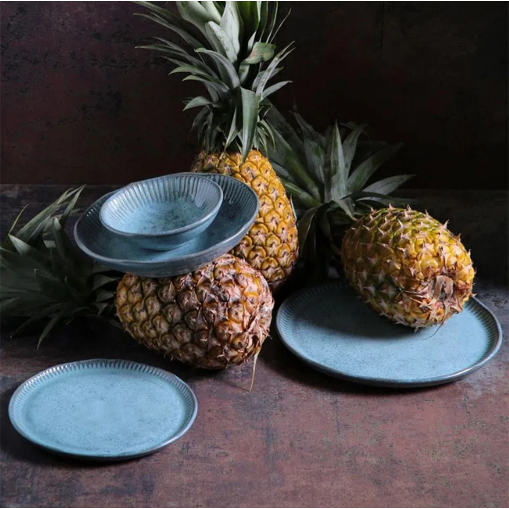 Conjunto de 6 Pratos Para Sobremesa Porto Brasil Linhas Breeze