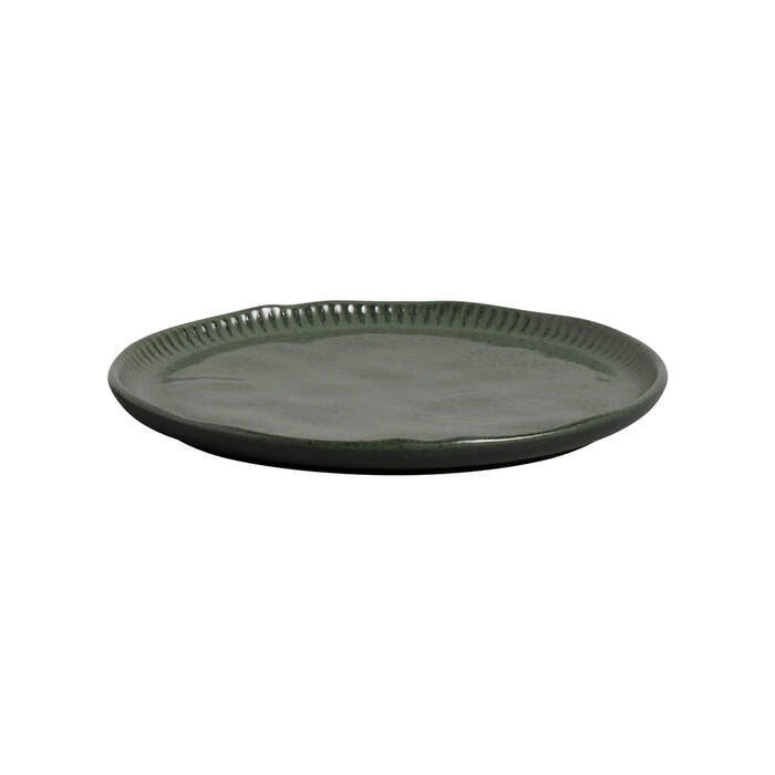 Jogo de Pratos Para Sobremesa Porto Brasil Linhas Greenery 21,5 Cm - 6 Peças