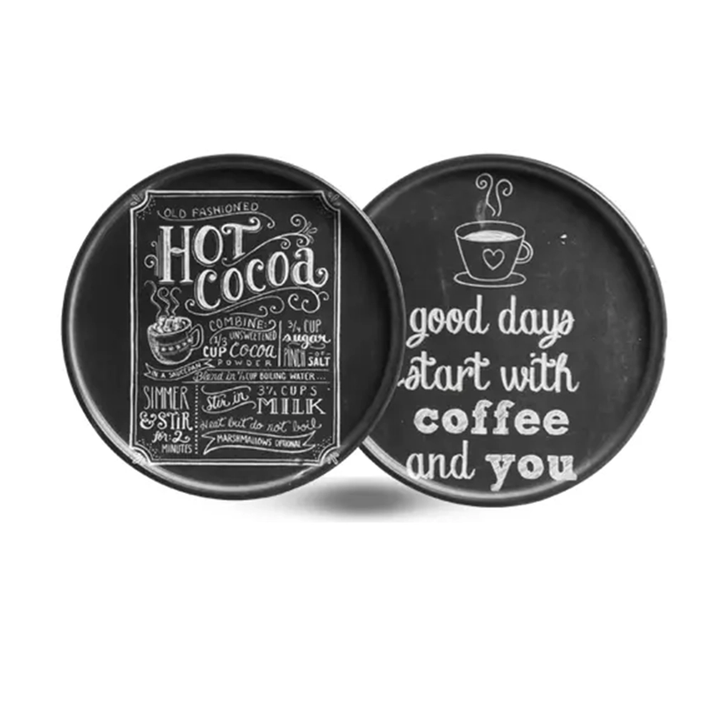 Jogo de Pratos Para Sobremesa Scalla Coffee 20 Cm - 2 Peças