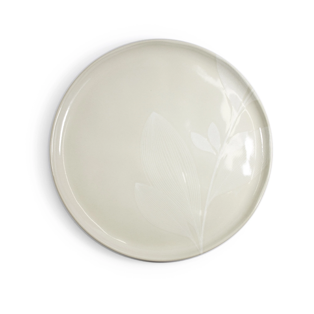 Jogo de Pratos Rasos Porto Brasil Bio Açucena 27,5 Cm - 6 Peças Jogo de Pratos Rasos Porto Brasil Bio Açucena 27,5 Cm - 6 Peças