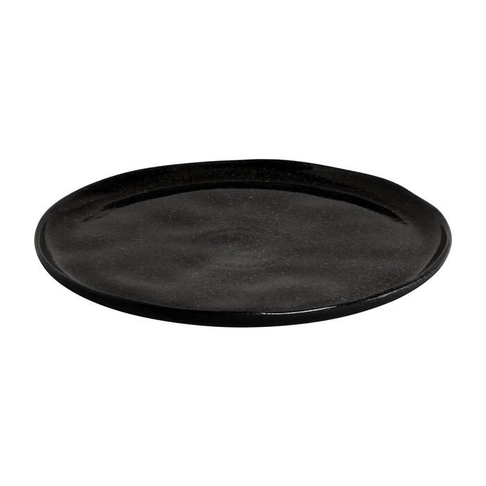 Jogo de Pratos Rasos Porto Brasil Bio Black Sand 29 Cm - 6 Peças Jogo de Pratos Rasos Porto Brasil Bio Black Sand 29 Cm - 6 Peças