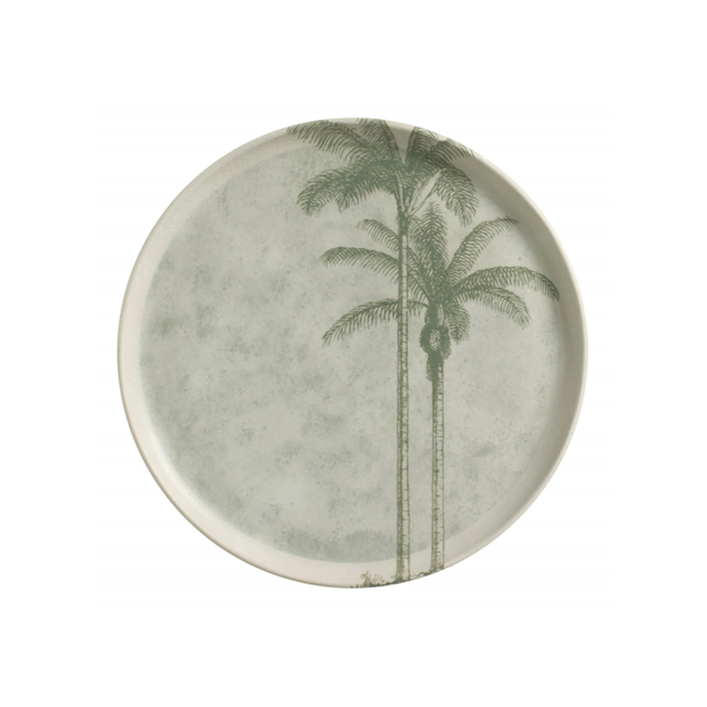 Jogo de Pratos Rasos Porto Brasil Bio Tropicália 27,5 Cm - 6 Peças Jogo de Pratos Rasos Porto Brasil Bio Tropicália 27,5 Cm - 6 Peças