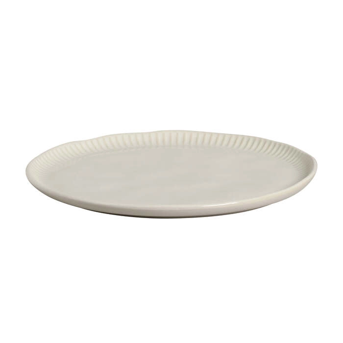 Jogo de Pratos Rasos Porto Brasil Linhas Clay 27,5 Cm - 6 Peças