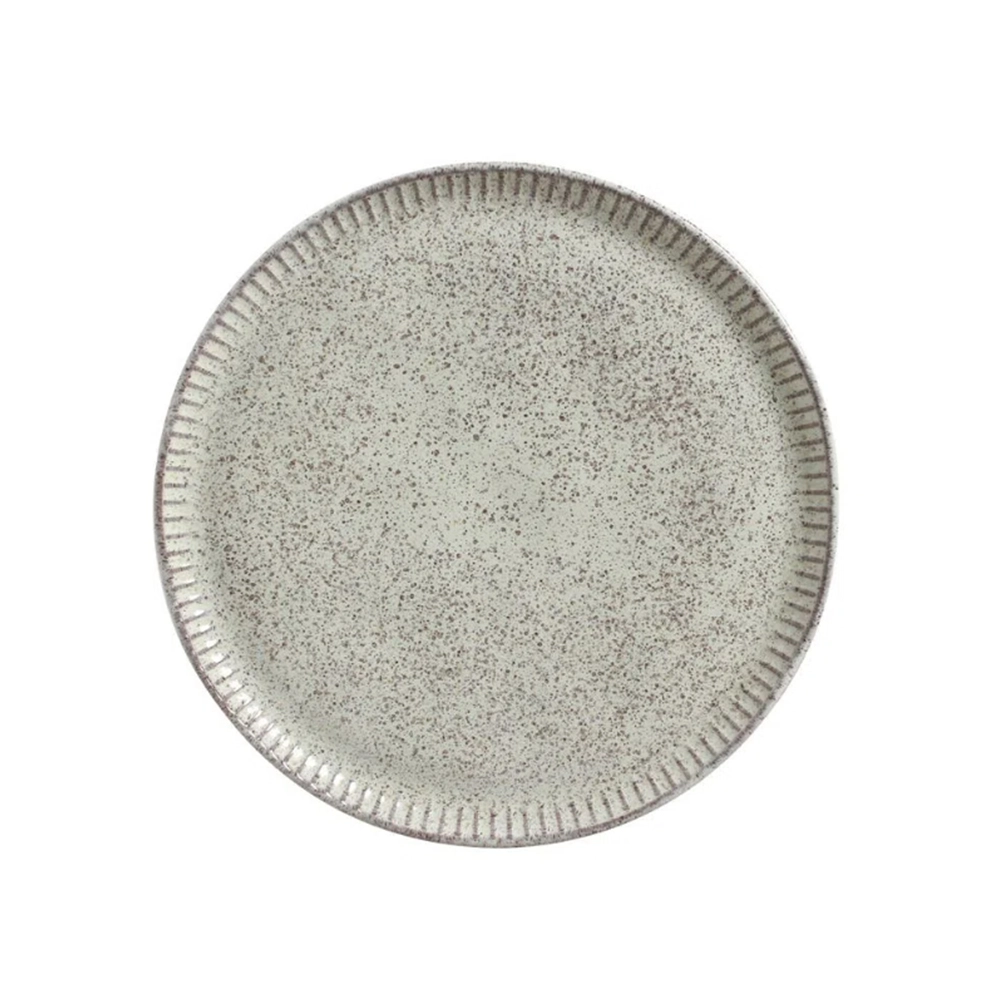 Jogo de Pratos Rasos Porto Brasil Linhas Pistache 27,5 Cm - 6 Peças Jogo de Pratos Rasos Porto Brasil Linhas Pistache 27,5 Cm - 6 Peças