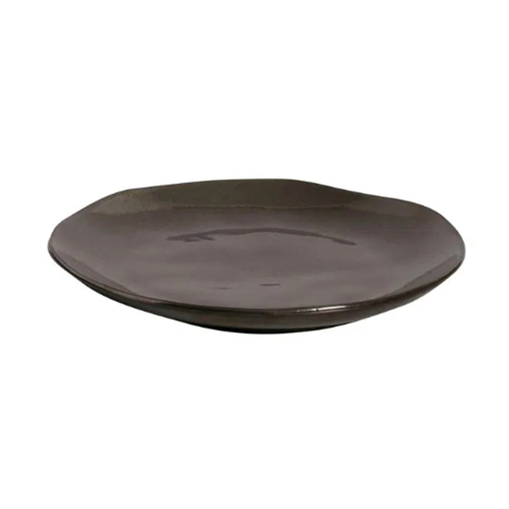 Jogo de Pratos Rasos Porto Brasil Orgânico Ferrum 26,5 Cm - 6 Peças Jogo de Pratos Rasos Porto Brasil Orgânico Ferrum 26,5 Cm - 6 Peças
