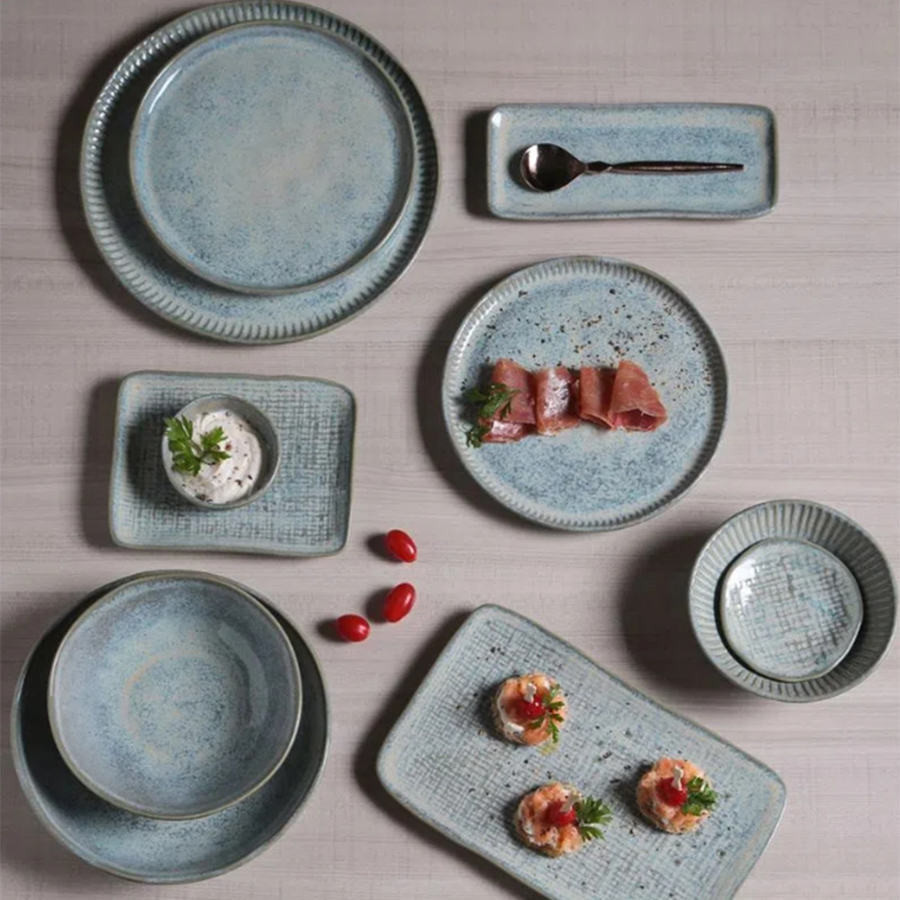 Jogo de Ramequim Porto Brasil Orgânico Green Granite 9 X 3 Cm - 6 Peças