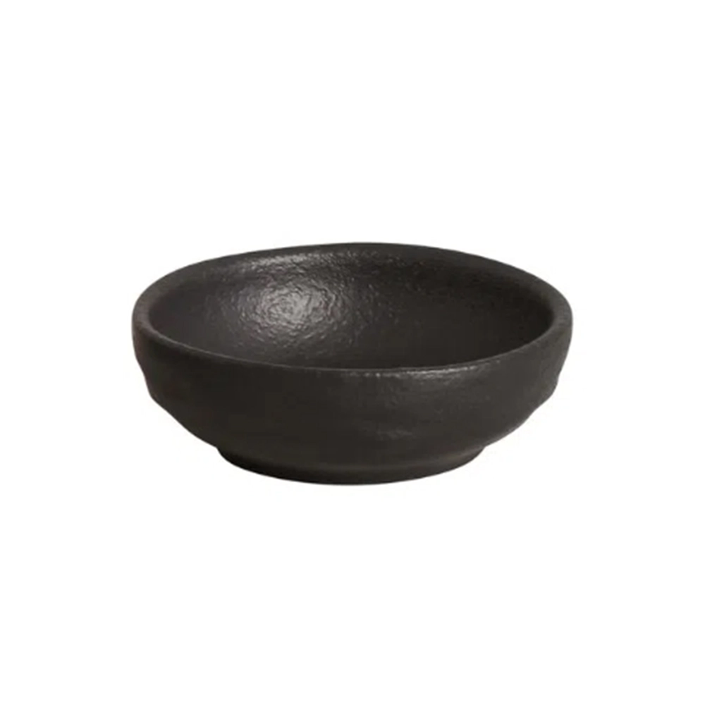 Jogo de Ramequim Porto Brasil Orgânico Preto Matte 9 X 3 Cm - 6 Peças