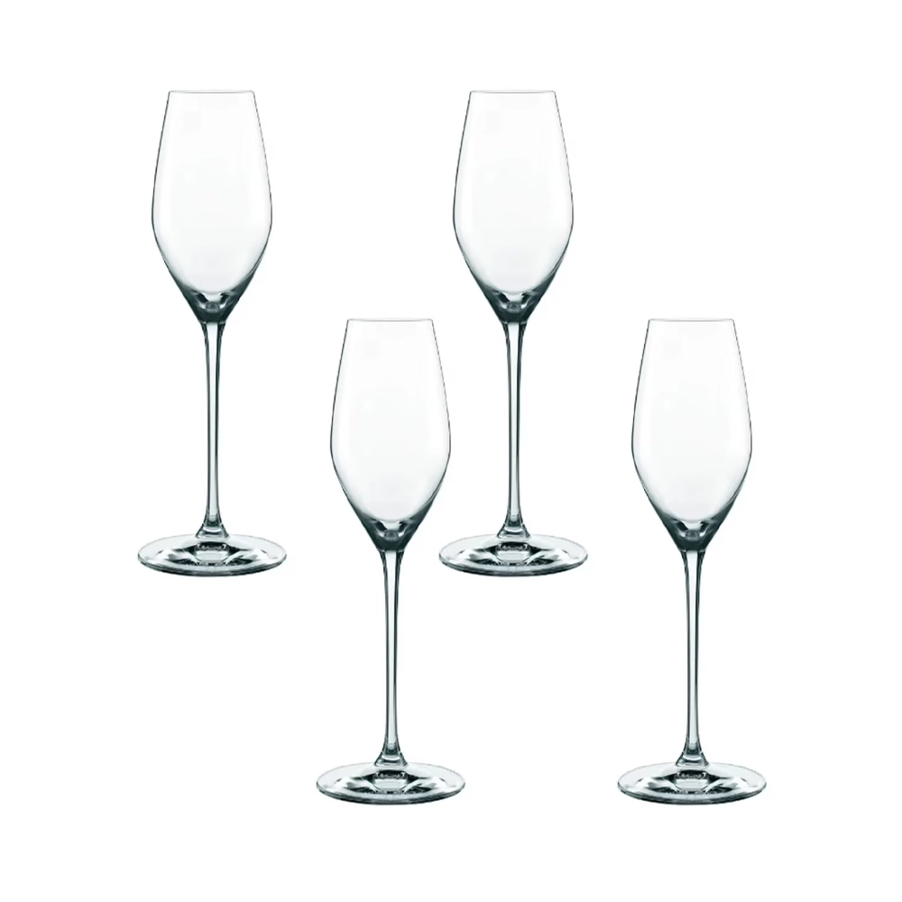 Jogo de Taças Para Champanhe Nachtmann Supreme 300 Ml - 4 Peças