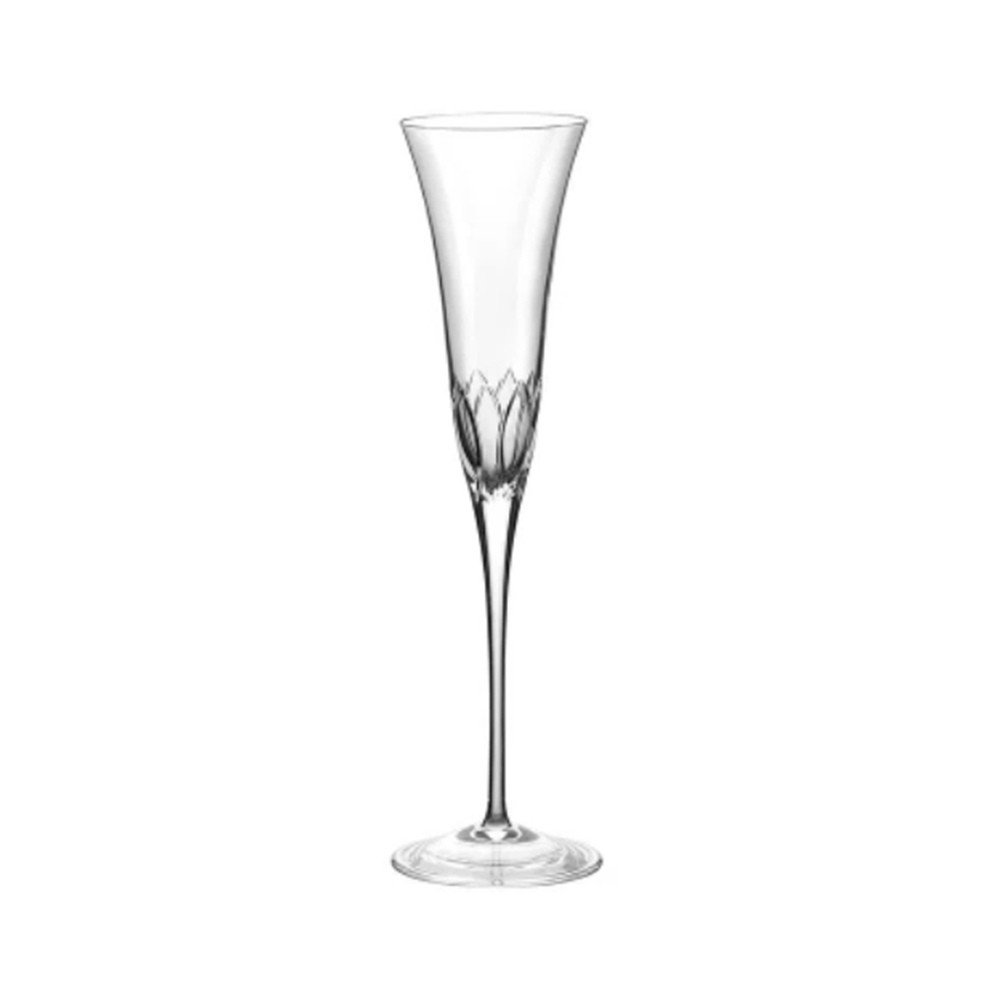 Jogo de Taças Para Champanhe Strauss Sommelier Lapidação 160 150 Ml - 6 Peças