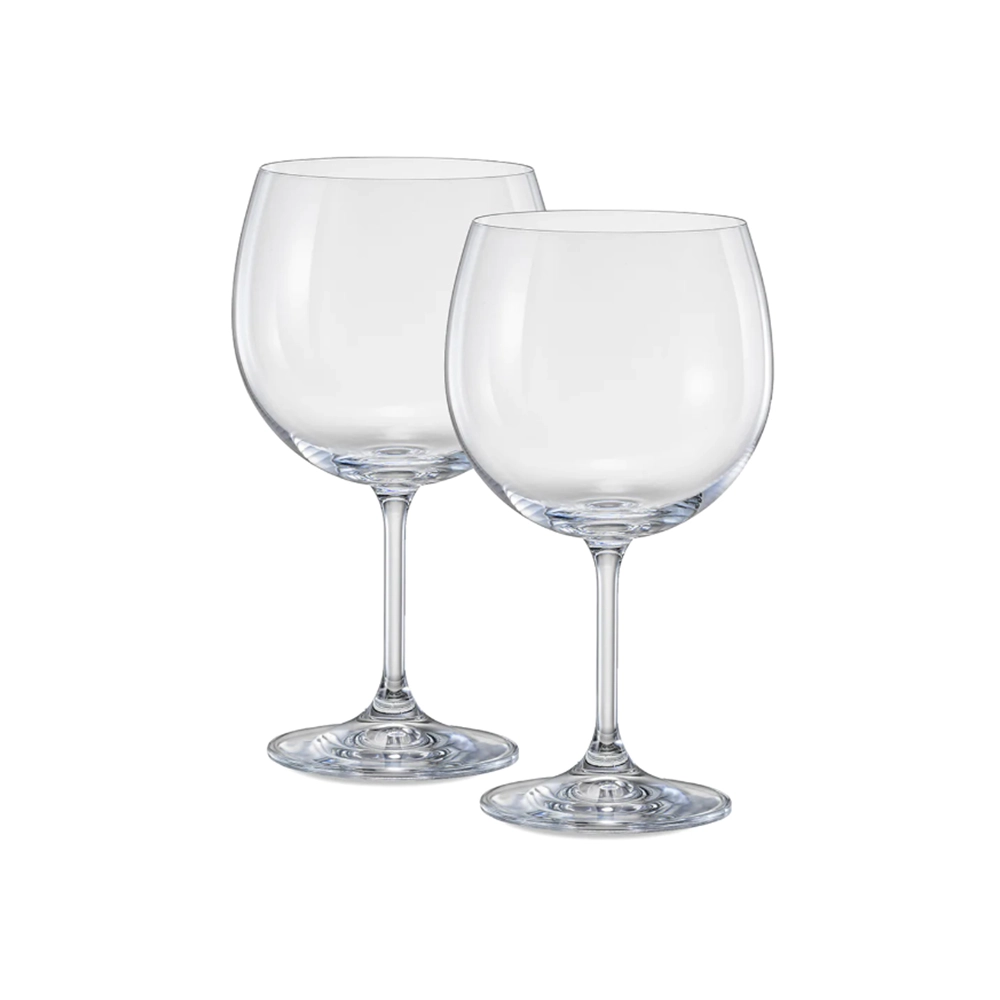 Jogo de Taças Para Gin Tônica Bohemia Anna 600 Ml - 2 Peças