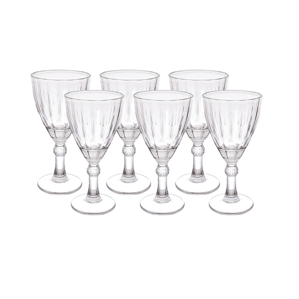 Jogo de Taças Para Água Haüskraft Dominic 275 Ml - 6 Peças