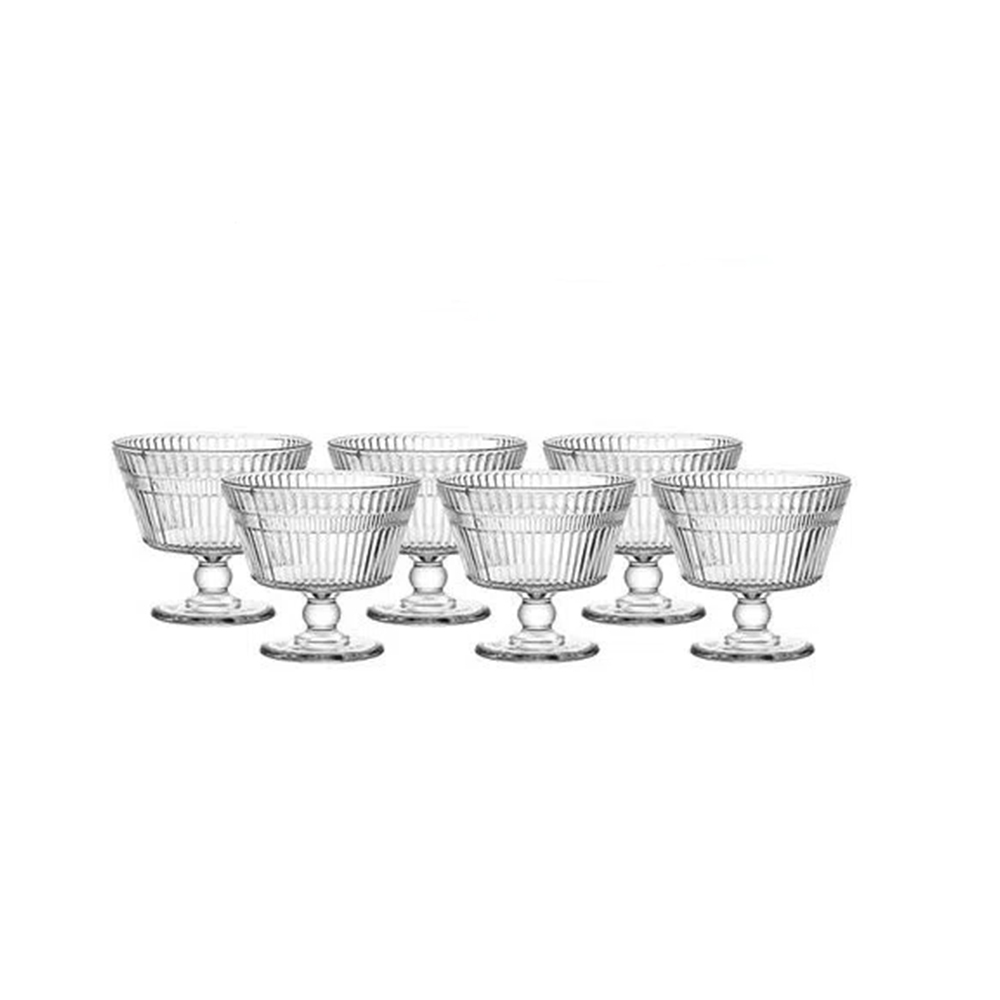 Jogo de Taças Para Sobremesa Haüskraft Atenas 260 Ml - 6 Peças