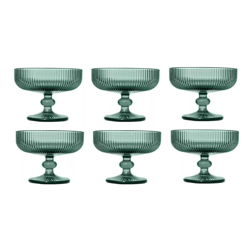 Jogo de Taças Para Sobremesa L'hermitage Cameratta 310 Ml - 6 Peças Jogo de Taças Para Sobremesa L'hermitage Cameratta 310 Ml - 6 Peças