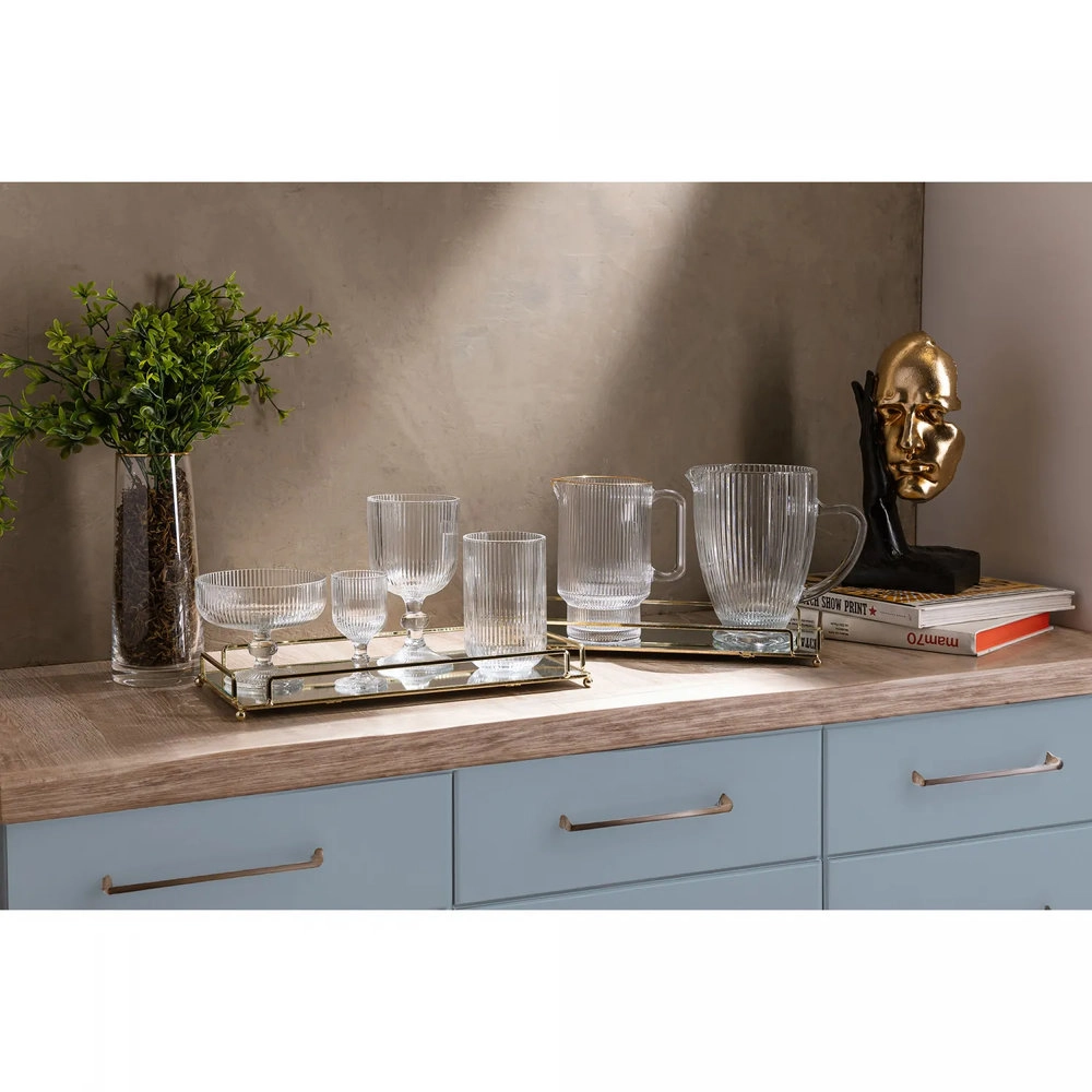 Jogo de Taças Para Sobremesa Wolff Lines 320 Ml - 2 Peças