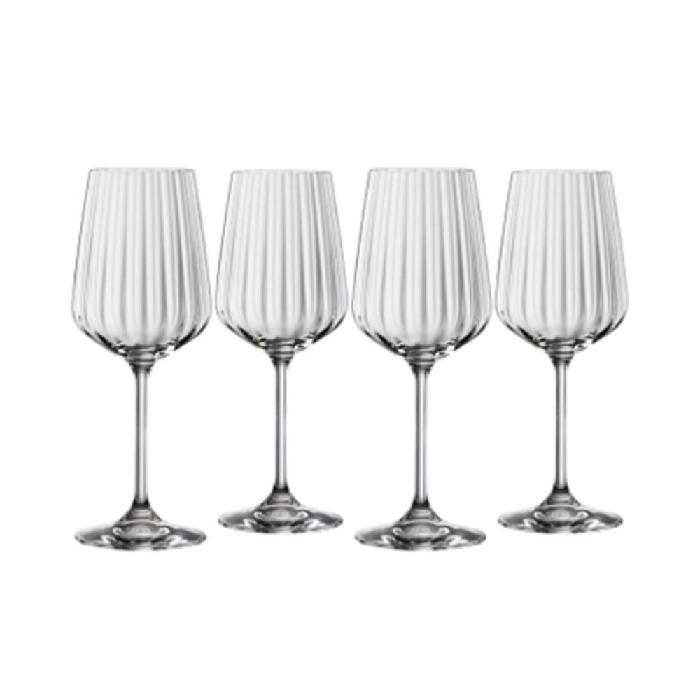 Jogo de Taças Para Vinho Branco Spiegelau Lifestyle 440 Ml - 4 Peças