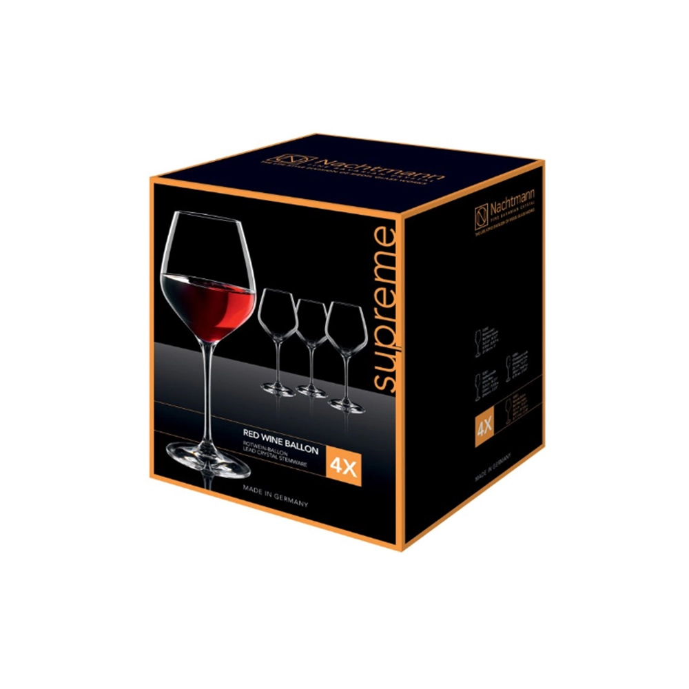 Jogo de Taças Para Vinho Burgundy Nachtmann Supreme 840 Ml - 4 Peças