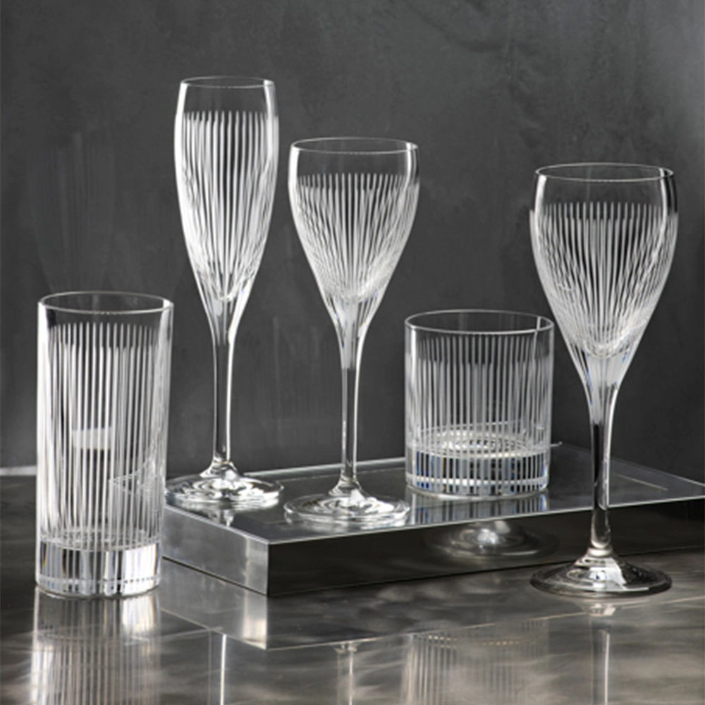 Jogo de Taças Para Vinho Tinto Rcr Cristalleria Italiana Leonardo 250 Ml - 2 Peças