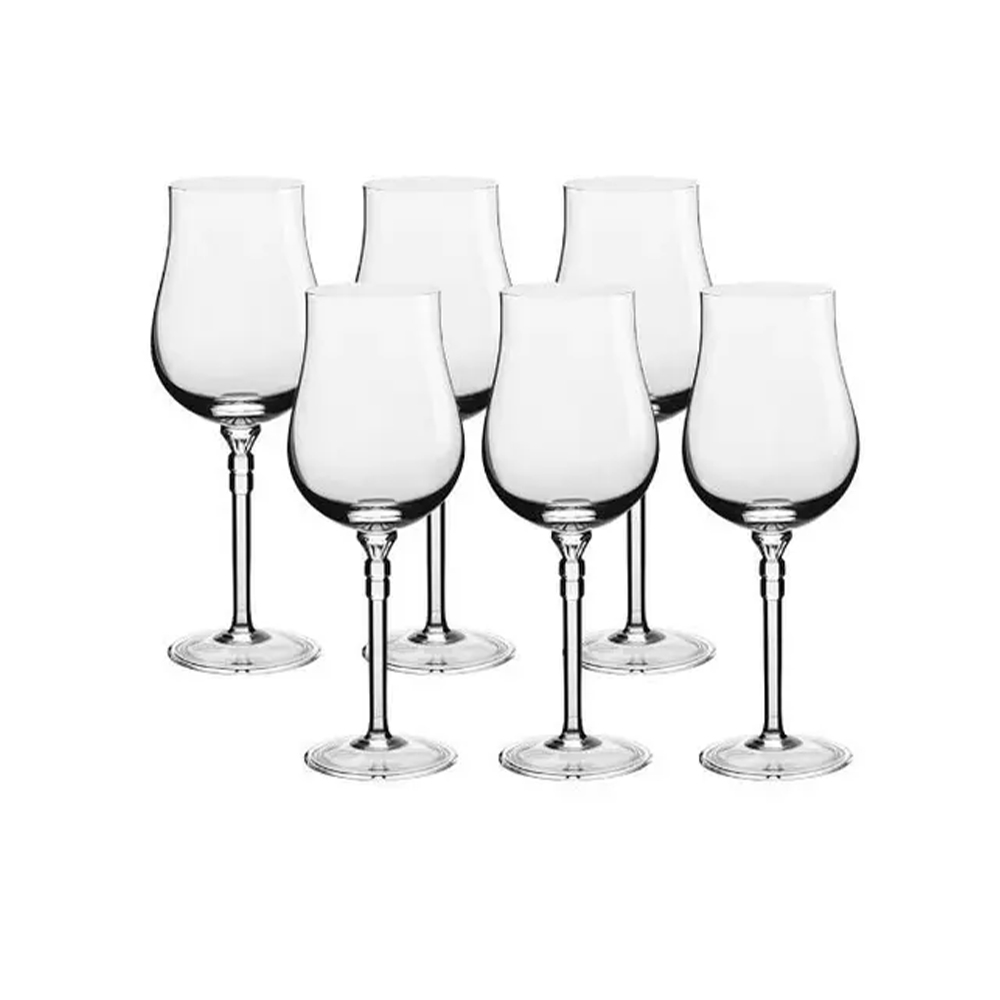 Jogo de Taças Para Vinho Tinto Strauss 430 Lisa 400 Ml - 6 Peças