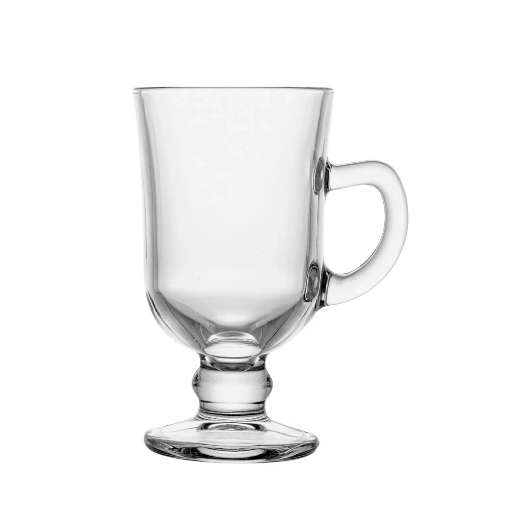 Jogo de Tacas Para Cappuccino Com Alca Lyor 114 Ml - 6 Pecas