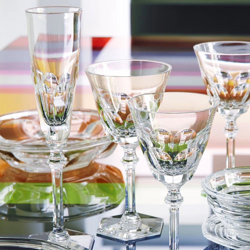 Jogo de Tacas Para Champanhe Em Cristal Baccarat Harcourt Eve Jogo de Tacas Para Champanhe Em Cristal Baccarat Harcourt Eve
