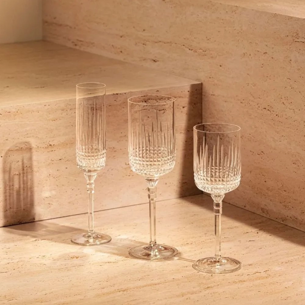 Jogo de Tacas Para Champanhe Strauss Harmonia Lapidacao 170