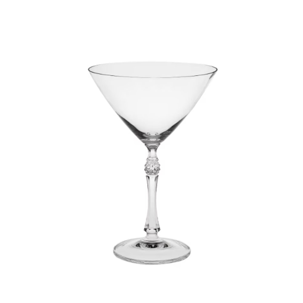Jogo de Tacas Para Martini Bohemia Parus 280 Ml - 6 Pecas Jogo de Tacas Para Martini Bohemia Parus 280 Ml - 6 Pecas