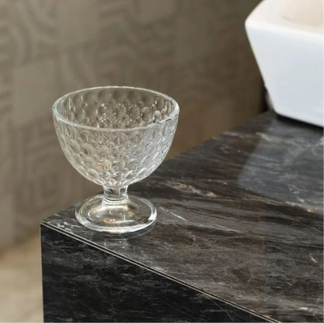 Jogo de Taças Para Sobremesa Lyor Bolhas 300 Ml - 6 Peças Jogo de Taças Para Sobremesa Lyor Bolhas 300 Ml - 6 Peças