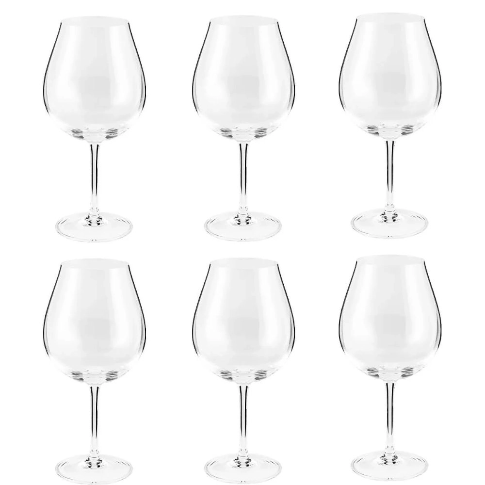 Jogo de Tacas Para Vinho Bourgogne Pinot Noir Strauss Sommelier Lisa