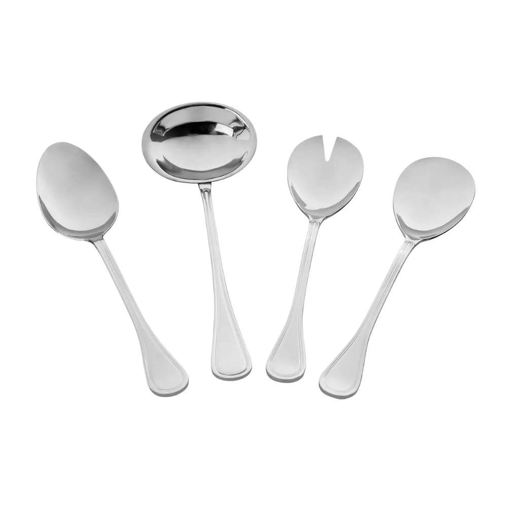 Jogo de Talheres Para Servir St James Four Seasons Aco Inox Jogo de Talheres Para Servir St James Four Seasons Aco Inox