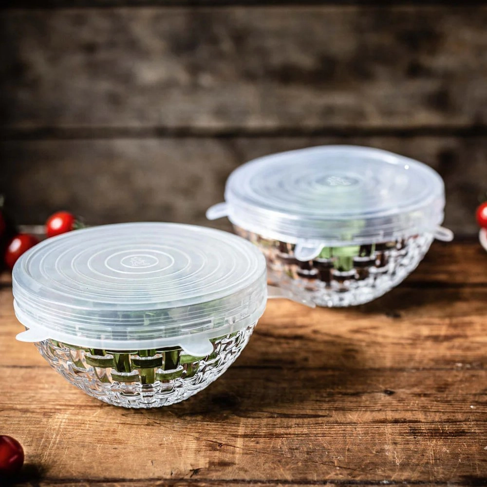 Jogo de Tigelas Com Tampa de Silicone Nachtmann Bossa Nova - 2 Peças