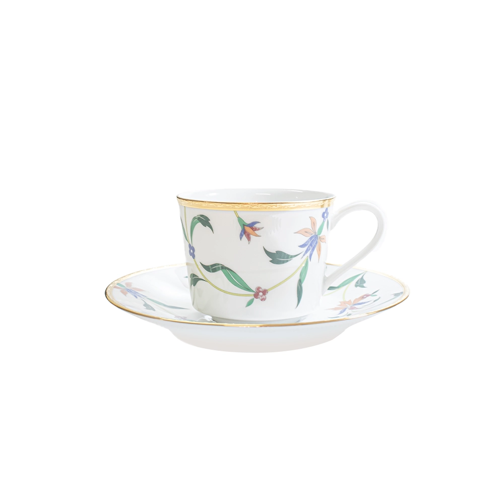 Jogo de Xícaras Para Café Com Pires Noritake Bountiful Garden - 6 Peças Jogo de Xícaras Para Café Com Pires Noritake Bountiful Garden - 6 Peças