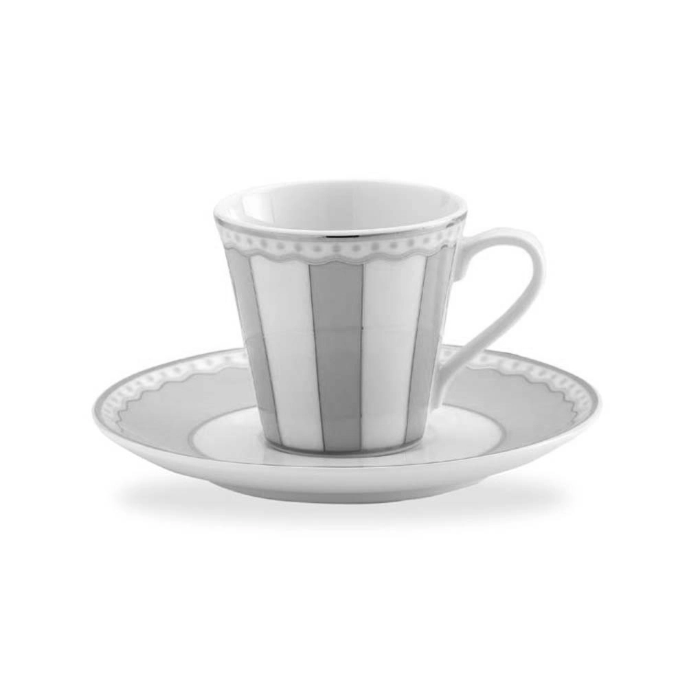 Jogo de Xícaras Para Café Com Pires Noritake Carnivale - 6 Peças Jogo de Xícaras Para Café Com Pires Noritake Carnivale - 6 Peças