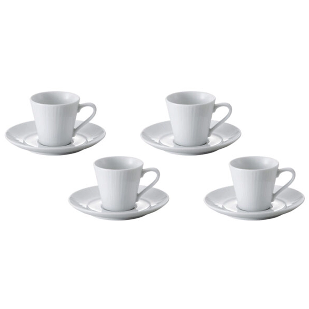 Jogo de Xícaras Para Café Com Pires Noritake Conifere - 6 Peças Jogo de Xícaras Para Café Com Pires Noritake Conifere - 6 Peças