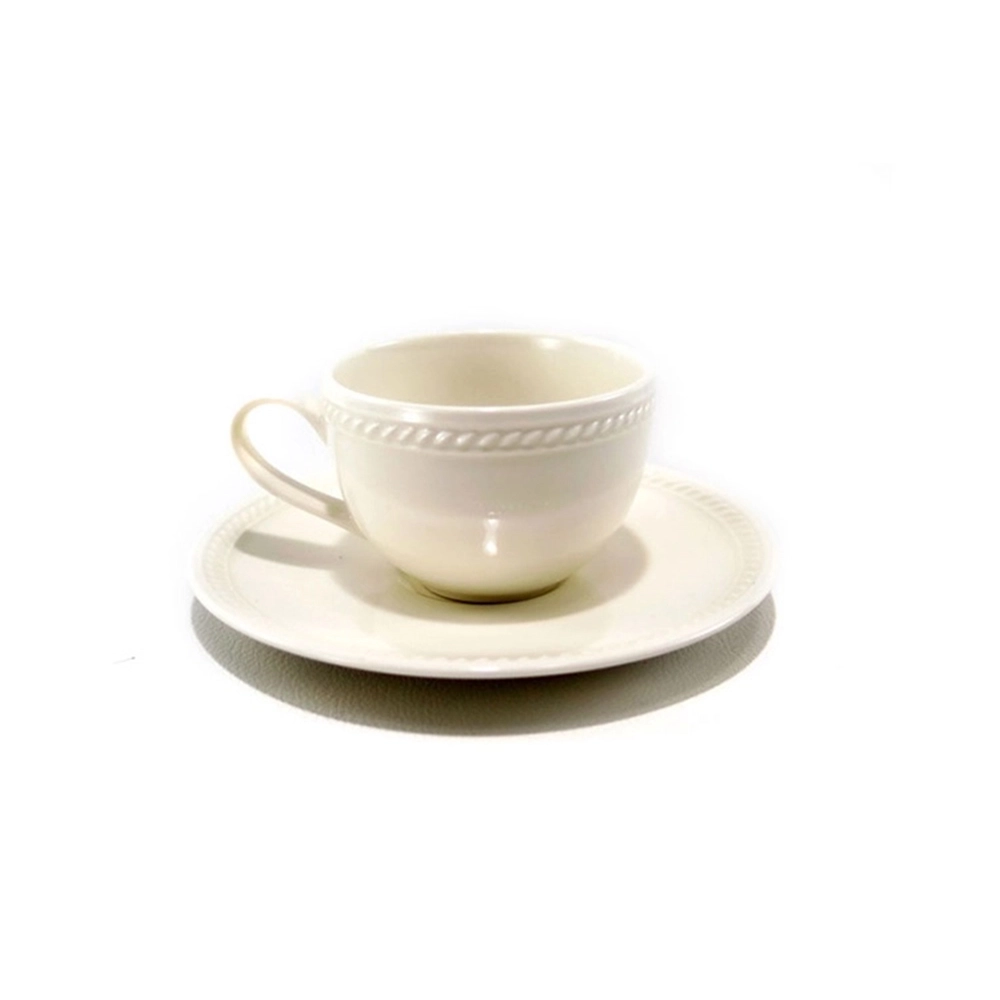 Jogo de Xícaras Para Café Com Pires Qualitier Appeal 90 Ml - 6 Peças Jogo de Xícaras Para Café Com Pires Qualitier Appeal 90 Ml - 6 Peças