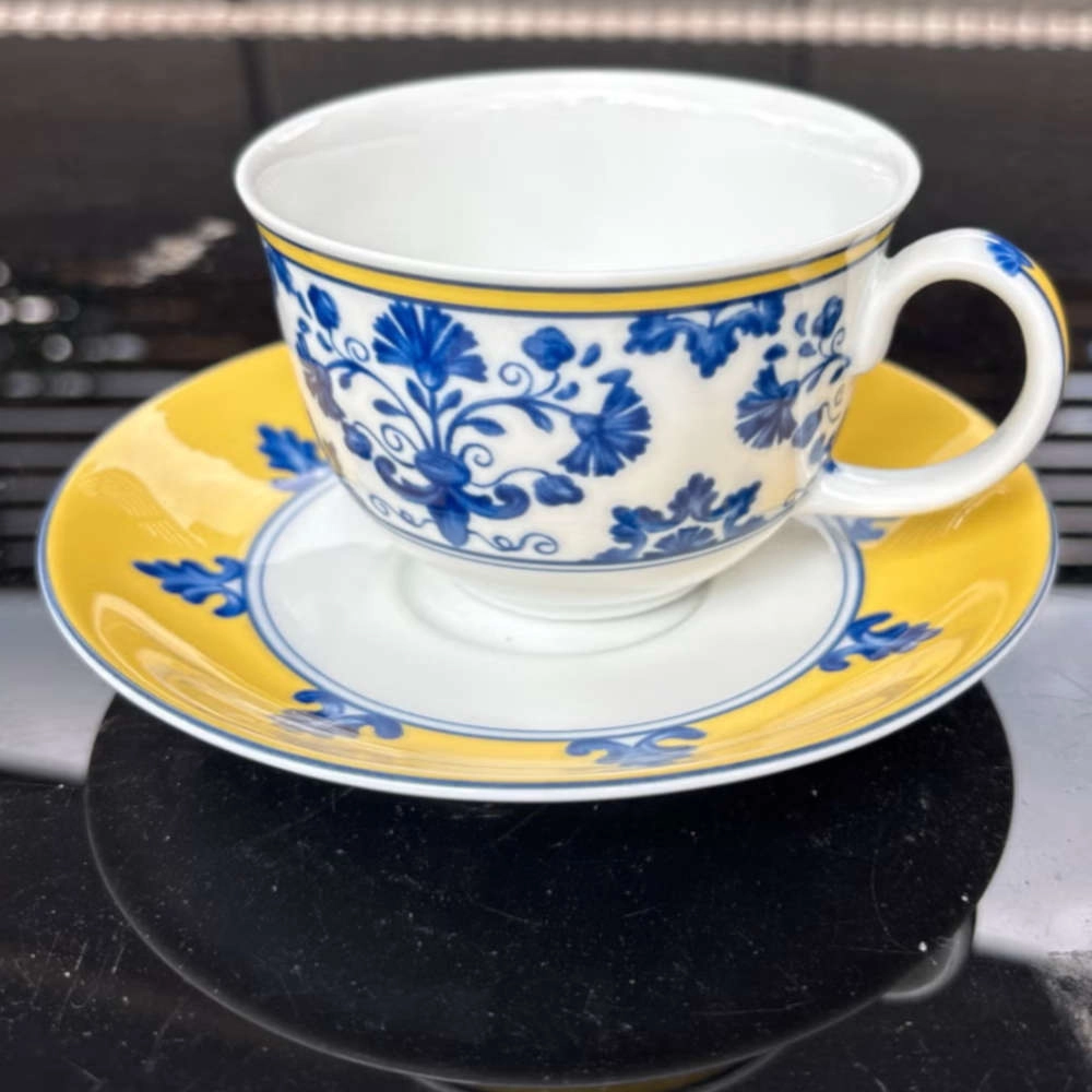 Jogo de Xicaras Para Cafe Com Pires Vista Alegre Castelo Branco 113 Ml