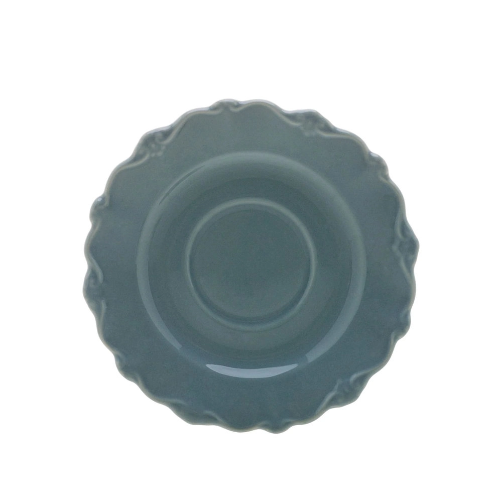 Jogo de Xicaras Para Cha Com Pires Wolff Fancy Menta 200 Ml - 6 Pecas