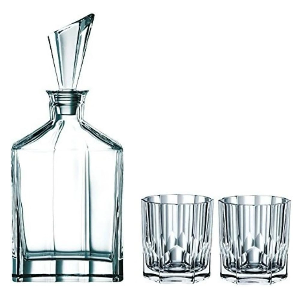 Jogo Para Whisky Nachtmann Aspen - 3 Peças