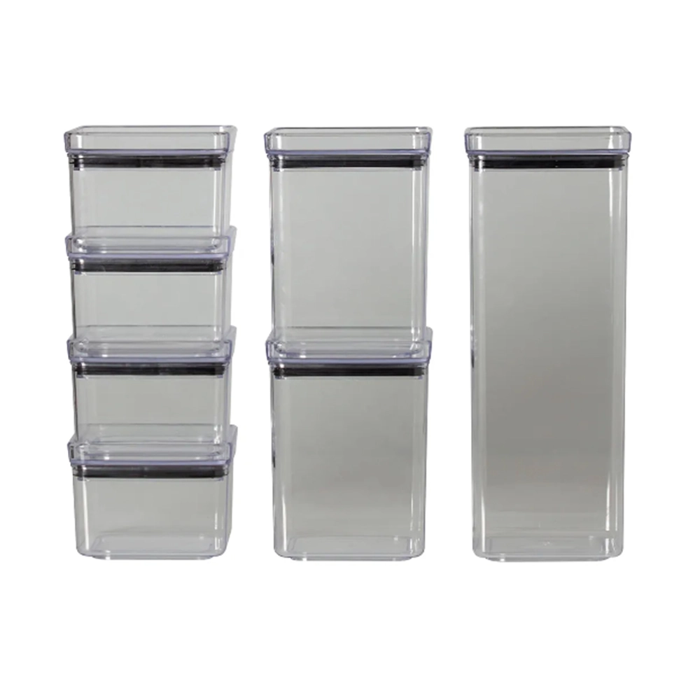 Kit de Potes Herméticos Paramount Lumini - 7 Peças