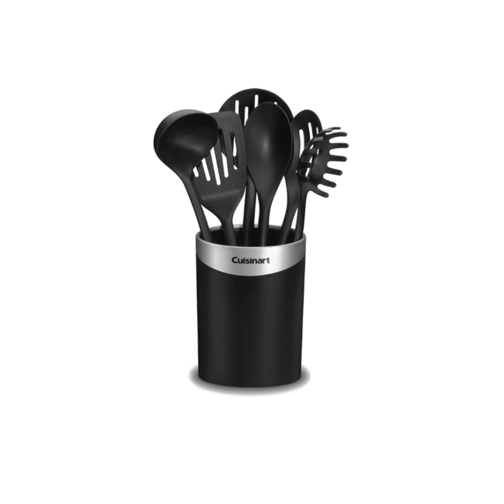 Kit de Utensílios de Cozinha Com Pote Cuisinart - 7 Peças Kit de Utensílios de Cozinha Com Pote Cuisinart - 7 Peças