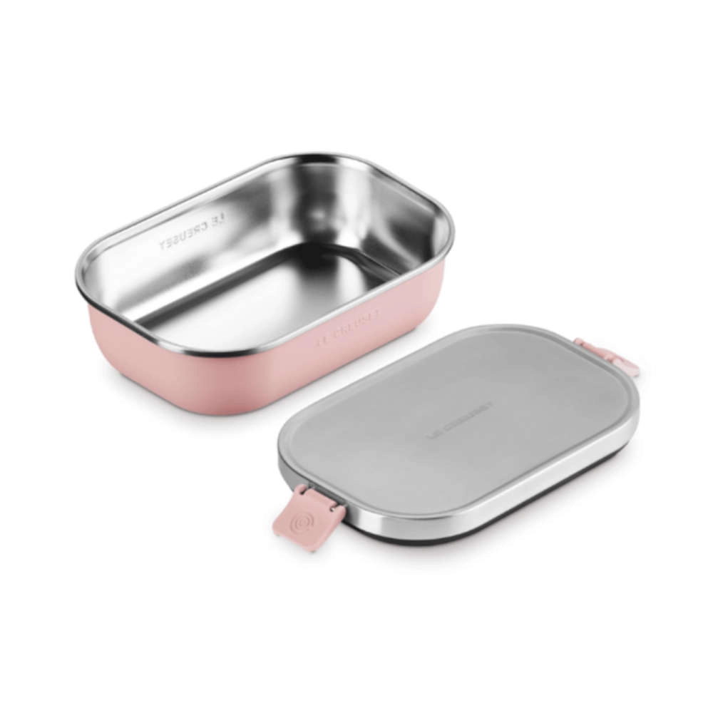 Lancheira 900ml On The Go Shell Pink Le Creuset