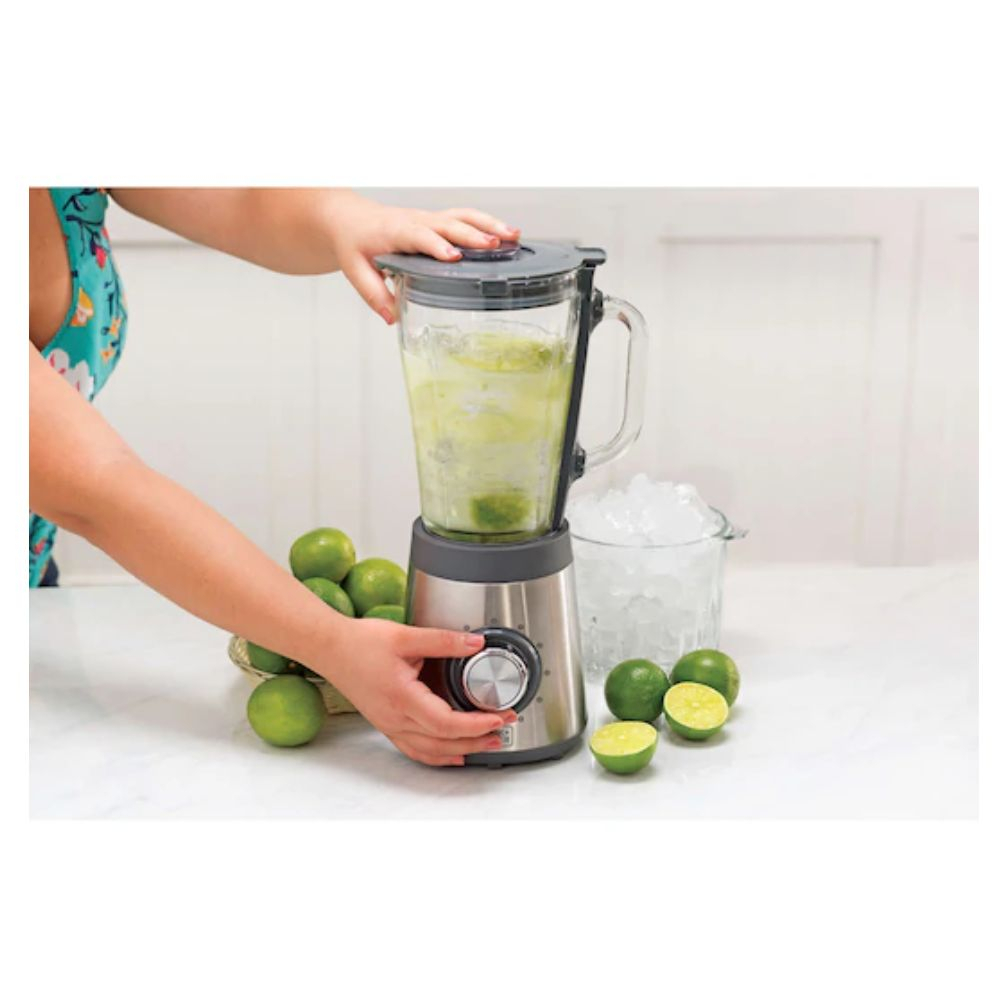 Liquidificador C/ Jarra de Vidro Black + Decker L7000g Gourmand Gris Liquidificador C/ Jarra de Vidro Black + Decker L7000g Gourmand Gris